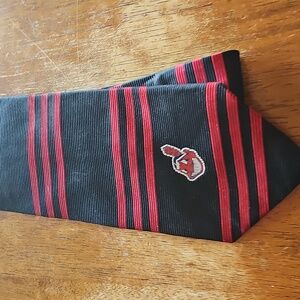 Vtg Ralph Marlin Cleveland Indians Neck Tie
